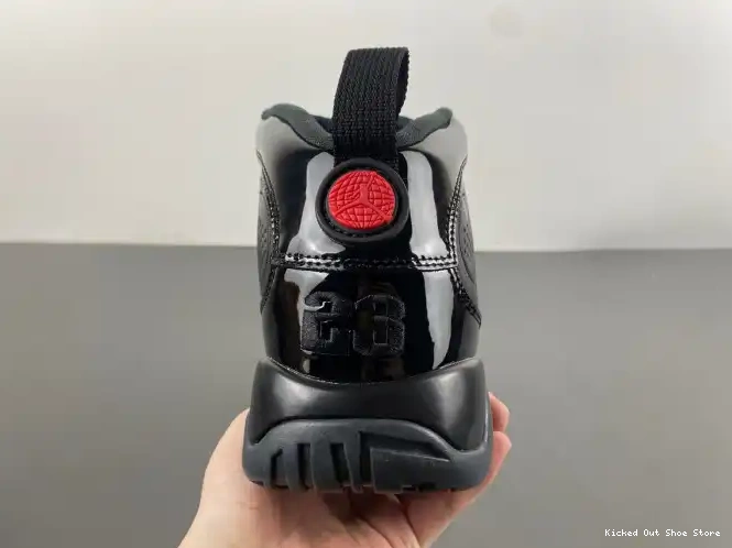 Kick Theory Jordan Patent Bred Air 9 Retro 302370-014 0507